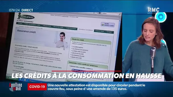 Les crédits à la consommation sont en hausse