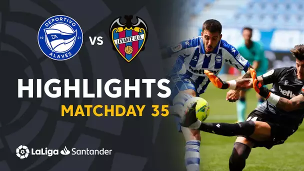 Highlights Deportivo Alavés vs Levante UD (2-2)