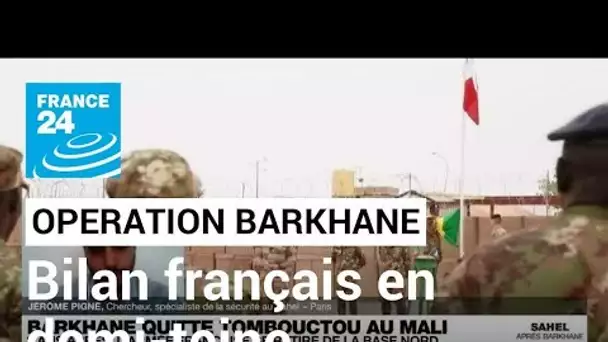 Opération Barkhane : bilan en demi-teinte de la présence française au nord Mali • FRANCE 24