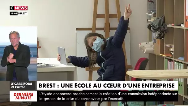 Brest : une école au cœur d'une entreprise