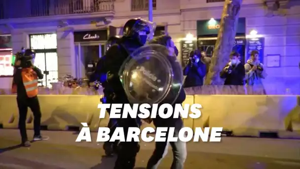 À Barcelone,  une nouvelle manif de soutien à Pablo Hasél dégénère