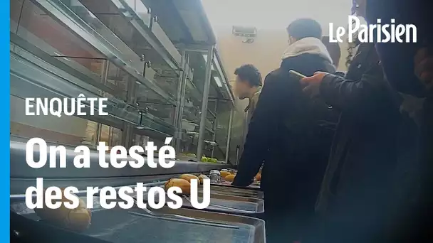 «C’est rare d’avoir entrée, plat, dessert» : enquêteur dans les restaurants universitaires Crous d'Î