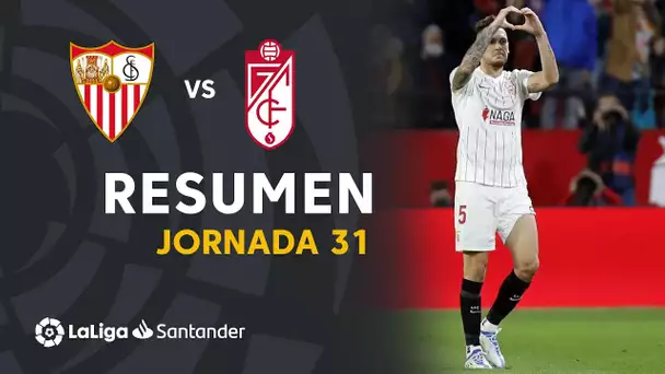 Resumen de Sevilla FC vs Granada CF (4-2)