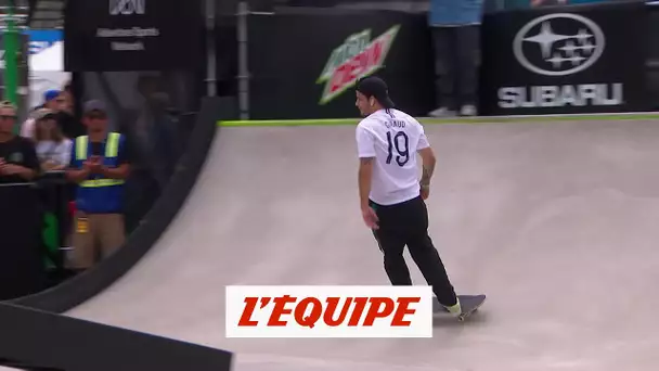 les images de la victoire d&#039;Aurélien Giraud au Dew Tour 2019 - Adrénaline - Skateboard