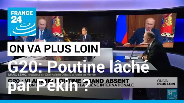 G20: Poutine lâché par Pékin ? • FRANCE 24