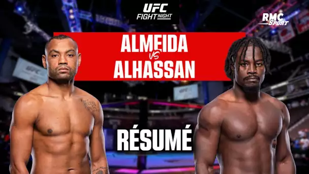 Résumé UFC : un KO hallucinant lors du combat entre César Almeida et Abdul Razak Alhassan