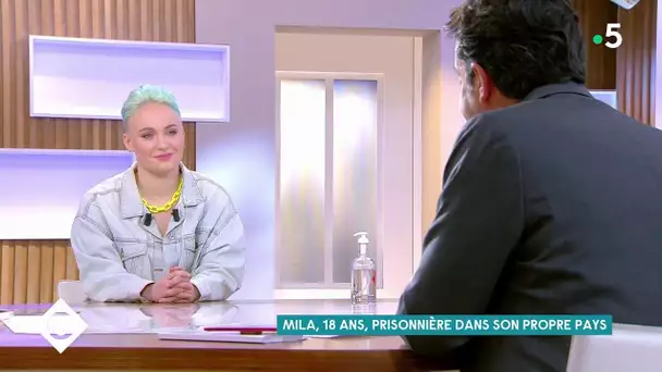 Mila, 18 ans, prisonnière dans son propre pays - C à Vous - 15/06/2021