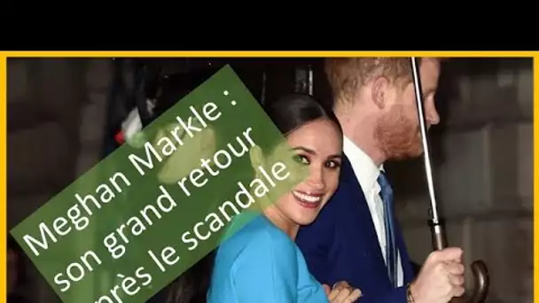 “Ça fait plaisir d’être de retour !” : Meghan, à peine à Londres et déjà ironique avec la Couronne ?