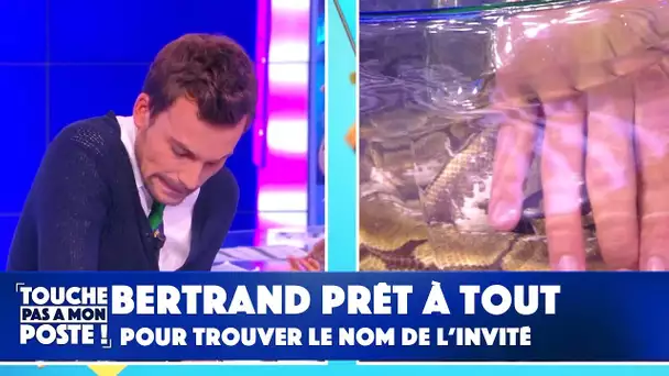 Bertrand Chameroy prêt à tout pour découvrir le nom de l'invité de TPMP