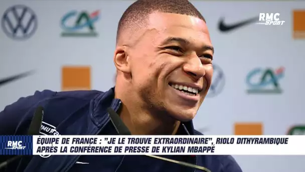 Équipe de France : Riolo dithyrambique après la conférence de presse de Mbappé