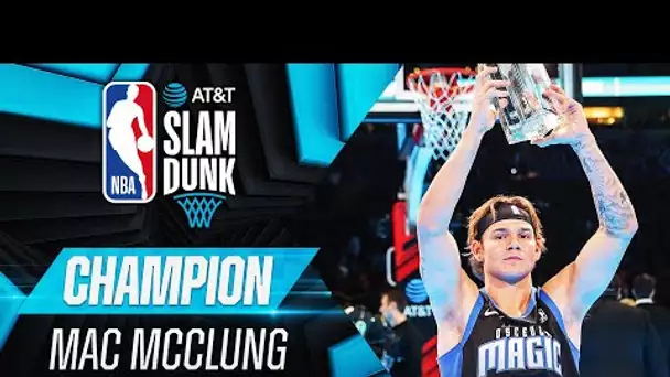 EVERY Mac McClung Dunk in the 2024 #ATTSlamDunk Contest | 2024 #NBAAllStar