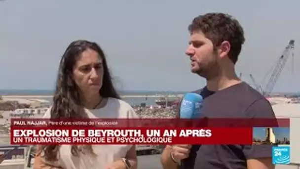 Explosion de Beyrouth, un an après : "On n'a pas réussi à faire notre deuil"