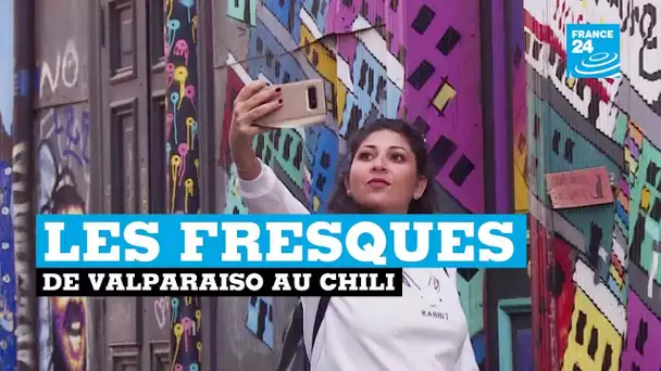 Les fresques de Valparaiso au Chili