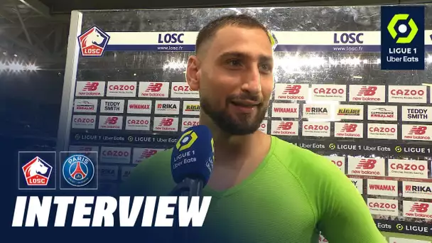 Interview de fin de match : LOSC LILLE - PARIS SAINT-GERMAIN (1-7)  / 2022/2023