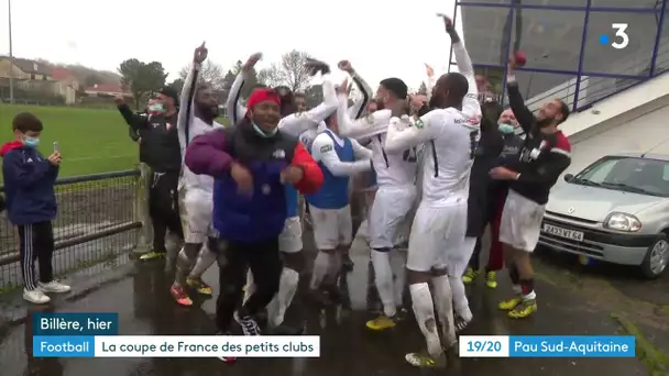 Football : Victoire historique de Billère face à Estuaire Haute Gironde en Coupe de France