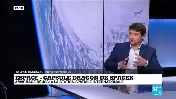 La capsule Dragon de SpaceX s'est arrimée à la Station spatiale internationale