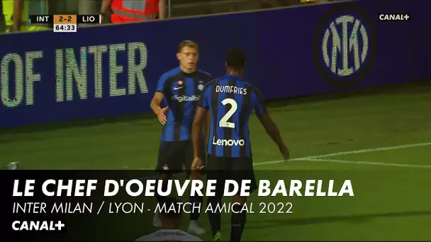 Égalisation de Barella - Inter Milan / Lyon (match de préparation)