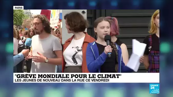 "Grève mondiale pour le climat" : les jeunes mobilisés dans la rue