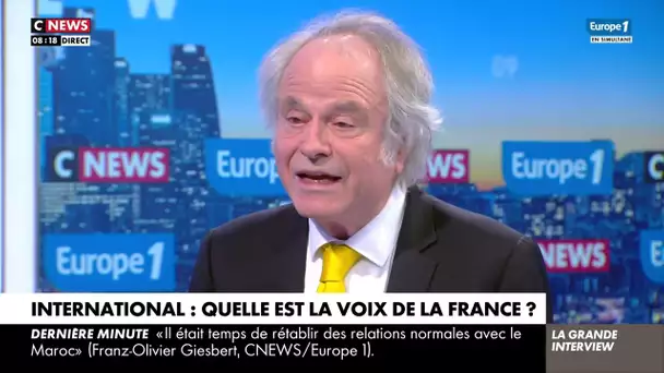 «Je crois que Macron n'a pas de sphère d'influence car c'est quelqu'un qui n'a pas de ligne, pas …