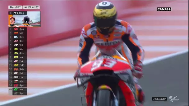 La victoire pour Marc Marquez, Fabio Quartararo 2e