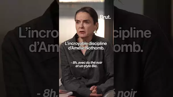 L'incroyable discipline d'Amélie Nothomb