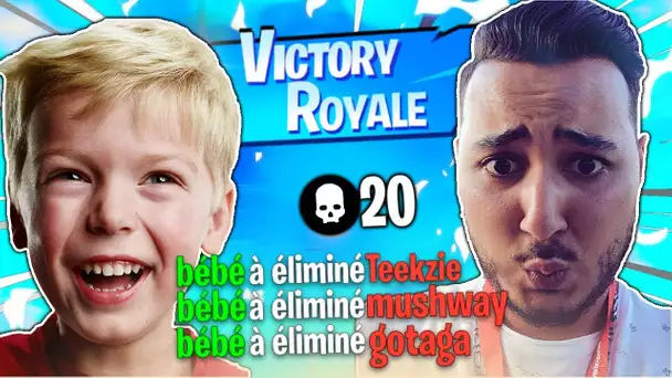 CETTE ENFANT A LE RECORD DU MONDE SUR FORTNITE ! OMG