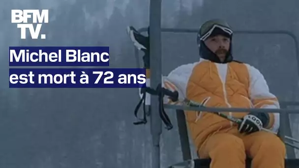 Michel Blanc, acteur de la saga des “Bronzés”, est mort à 72 ans