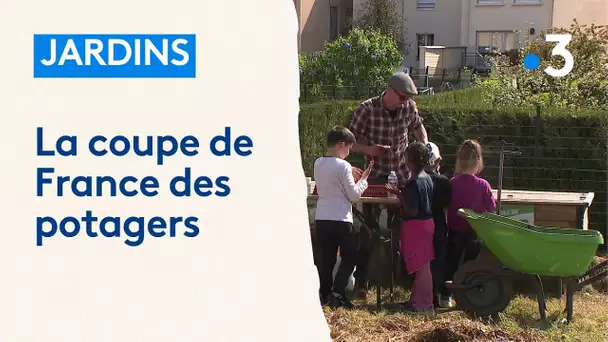 La coupe de France des potagers : l'équipe scolaire de Laxou