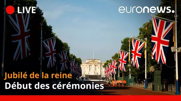 En direct | Début des cérémonies du jubilé de la Reine d'Angleterre