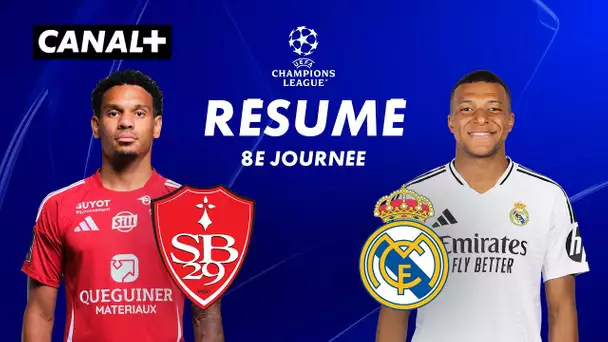 Le résumé de Brest / Real Madrid - Ligue des champions 2024-25 (J8)