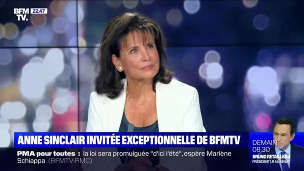 L'interview d'Anne Sinclair à BFMTV