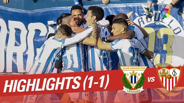 Highlights CD Leganés vs Sevilla FC (1-1)