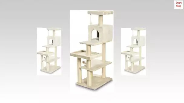 Amazon Basics Multi-Level Cat Tree with Scratching Posts