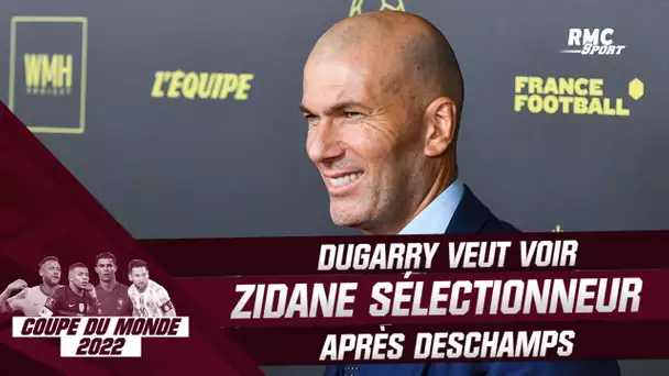 Coupe du monde 2022 : Dugarry a "envie de voir Zidane sélectionneur" après Deschamps