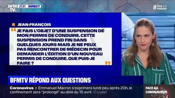 Je ne peux pas rencontrer de médecin pour demander un nouveau permis de conduire. Que faire ?