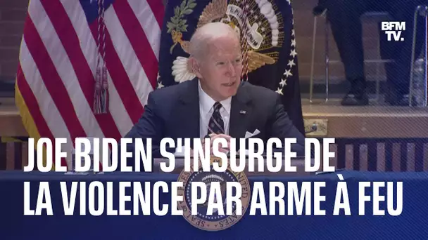 "Trop c'est trop": Joe Biden s'insurge contre la violence par arme à feu aux États-Unis