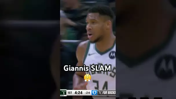 Giannis Antetokounmpo CAN’T BE STOPPED! 😤🔥|#Shorts