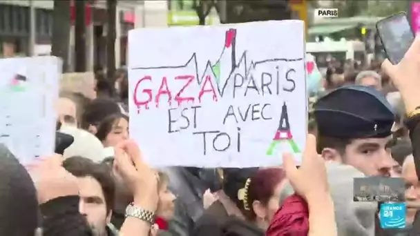 À Londres, Paris ou encore Istanbul, des milliers de manifestants en soutien au peuple palestinien