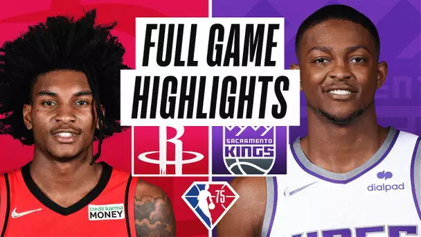 ROCKETS at KINGS | FULL GAME HIGHLIGHTS | January 14, 2022