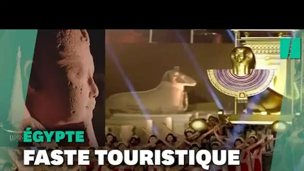 En Égypte, les images grandioses de l’inauguration d'un "musée à ciel ouvert" antique