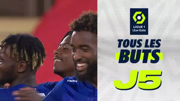 Tous les buts de la 5ème journée - Ligue 1 Uber Eats / 2022/2023