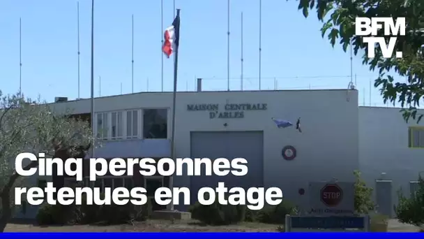 Une prise d'otages en cours à la prison d'Arles, du personnel retenu par un détenu