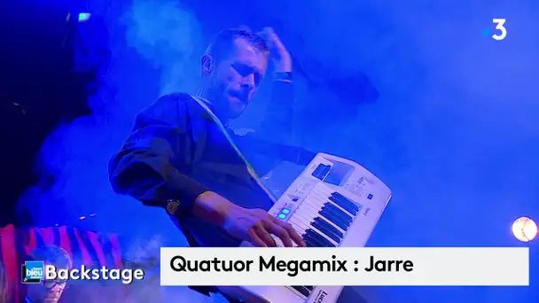 Quatuor Megamix : Jarre en live pour Backstage au Nouvel Atrium