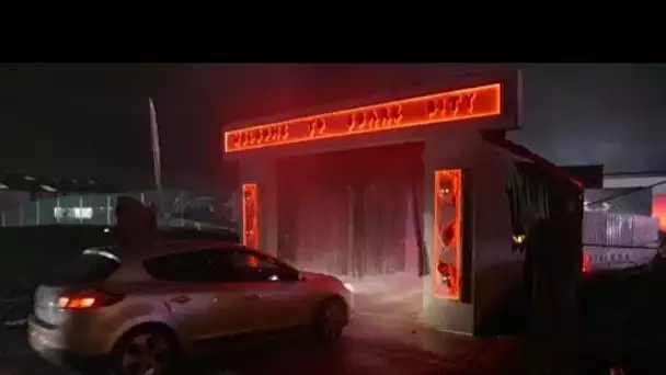 A Manchester, un drive-in peuplé de monstres et zombies... Parfait pour Halloween !