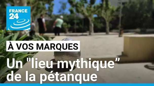 À la Ciotat, un “lieu mythique” de la pétanque nommé boulodrome Jules Lenoir • FRANCE 24