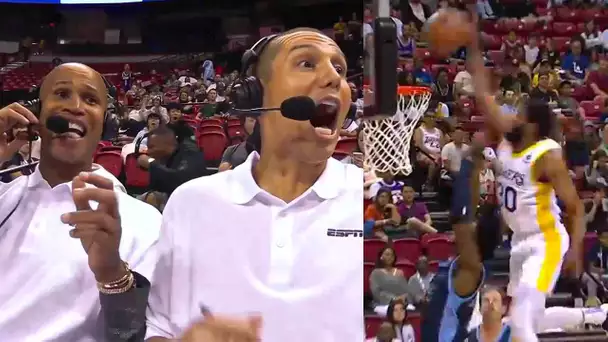 "HOW did he get that high?" - INSANE Summer League Putback Dunk By LJ Figueroa! 😲