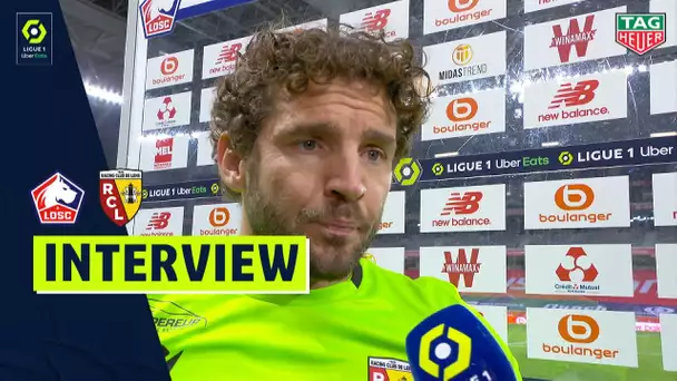 Interview de fin de match : LOSC LILLE - RC LENS (4-0)  / 2020/2021