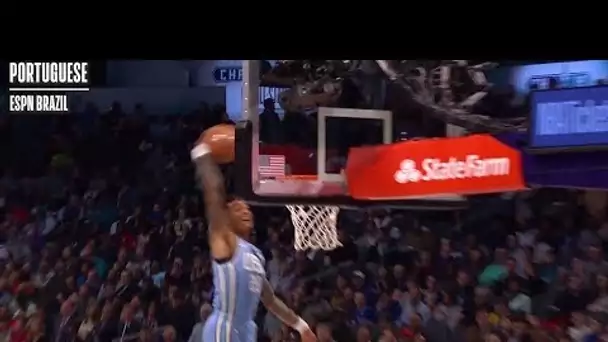 As Heard Around the World: John Collins Off The Backboard Dunk To Himself