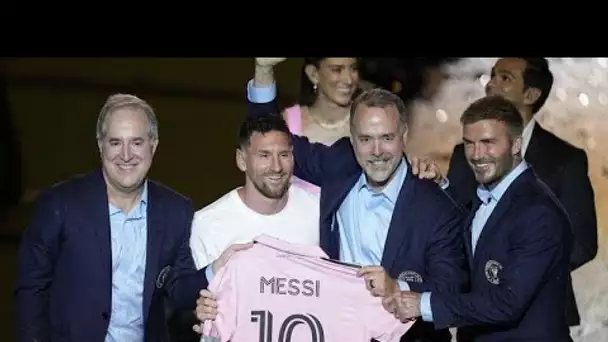 MLS : présentation de rockstar pour Lionel Messi à l'Inter Miami