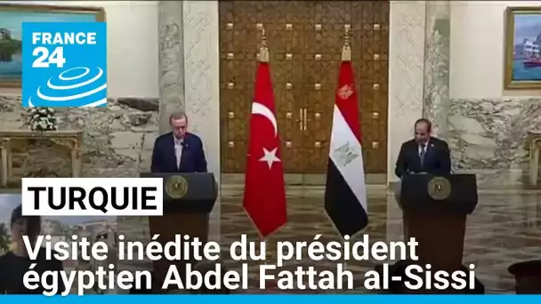 Turquie : visite inédite du président égyptien Abdel Fattah al-Sissi • FRANCE 24